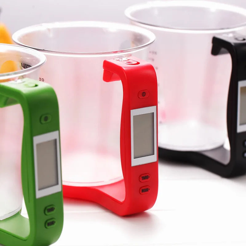 Electronic measuring cup