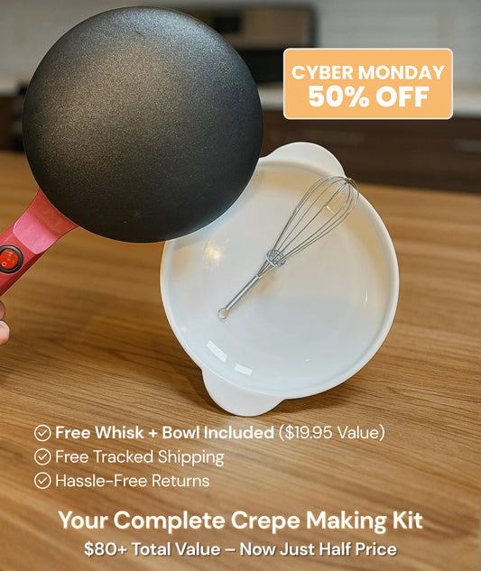 The CrepeKing – Crepe Making Kit