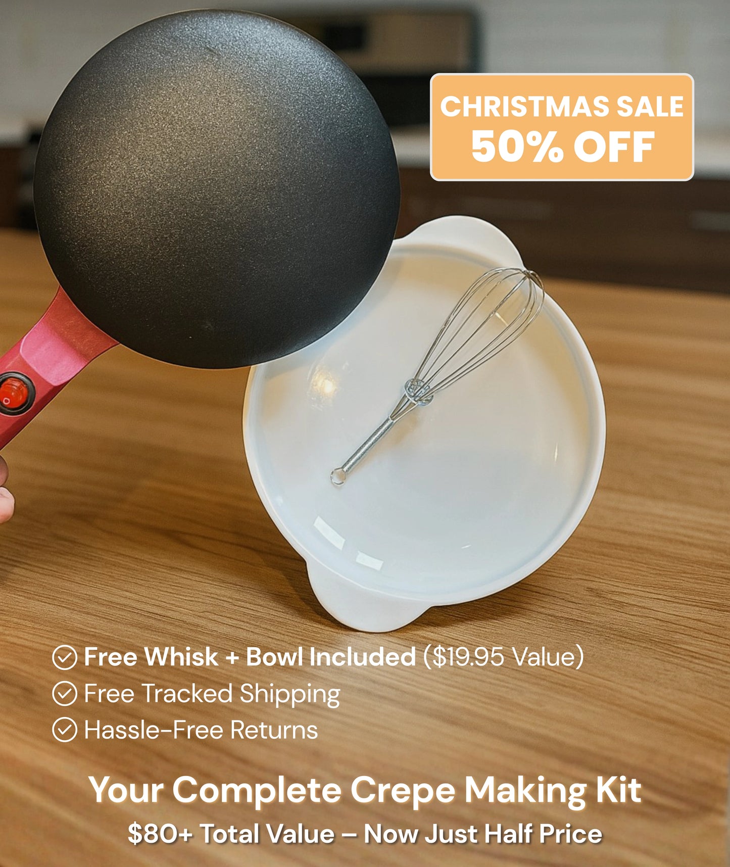 The CrepeKing – Crepe Making Kit